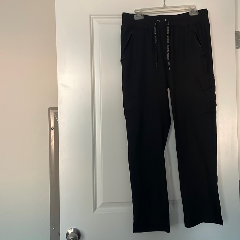 Med Couture Scrub Pants Black Medium